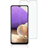 Engo Samsung Galaxy A32 İle Uyumlu Ekran Koruyucu 9h Temperli Kırılmaz Esnek Nano Cam, &Ccedil;izilmeye Dayanıklı Koruma, Hd Şeffaf