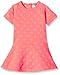 Name It Baby-Girls Flat Dress, Pink (Fiery Coral), 3-4 Years (Manufacturer Size:104)