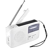 ♬【SUPPORT FRENQUENCY RANGE】 FM / AM-Radio mit eingebauten hochwertigen Lautsprecher für die Unterhaltung. FM: 76 ~ 108 MHz, AM: 522 ~ 1650 KHz, mit unserem Dynamoradio verpassen Sie keine Nachrichten, Weltnachrichten, Verkehrsinformationen, Sportveranstaltungen, Wetterinformationen oder Musik