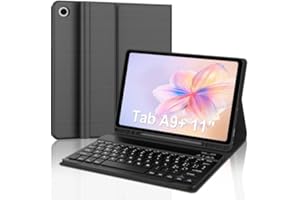 FOGARI Custodia con Tastiera per Samsung Galaxy Tab A9+ /A9 Plus 11" 2023 (SM-X210/X216/X218), Italiano QWERTY Rimovibile Bluetooth Tastiera, Custodia con Supporto Pencil per Samsung Galaxy Tab A9 plus