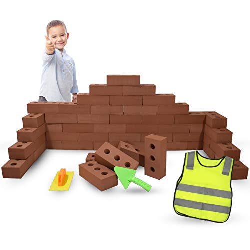 Stomping Ground Toys Blocchi per Costruzioni per Bambini - 50 Pezzi