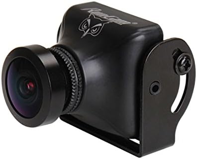 RunCam OWL PLUS FPV Camera （700TVL OSD Wide Angle 150 Degree DC 5-22V IR Blocked Black) for FPV Racing Drone