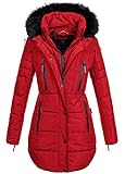 Diese warme Winter Jacke aus wasserabweisendem Obermaterial, mit wasserabweisenden Reißverschlüssen, einem großem abnehmbaren Kunstfellkragen, einem hohen Stehkragen, einem doppelten Reißverschluss-System, warmem Teddyfell im Innenbereich und Taschen mit warmem Fleecestoff innen lässt für den kalten Winter keine Wünsche mehr offen.