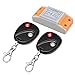 Produktbild Seasaleshop Fernschalter Set mit Fernbedienung, mit 1 Kanälen Wireless Fernbedienung SchalterTransmitter DC220V, 433 MHz Sender mit Empfänger Funkschalter
