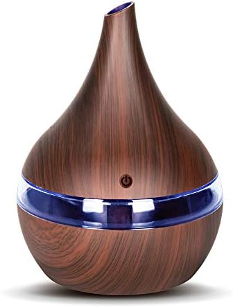 KBAYBO 300ml USB electric air diffuser wood grain Ultrasonic humidifier cold mist