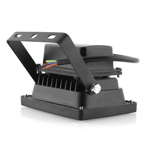 MVPower® 5 X 10W RGB LED Strahler Wasserdicht IP65 In- und Outdoor Schwarz Gehäuse mit Fernbedienung LED-Fluter Scheinwerfer Außenbeleuchtung(Schwarz-1) - 5