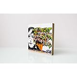 Foto auf Holz, im Quadrat, 13x13 Graffiti mit einem Zombie handmade