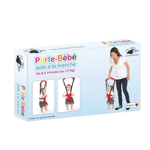 Monsieur Bébé ® Babytrage und Lauflernhilfe – zwei Farben – Norm EN 13210 - 5