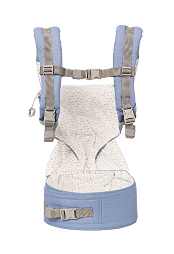 Ergobaby EBBC360EASLG 360 Komforttrage Sophie La Girafe Festival, blau - 3
