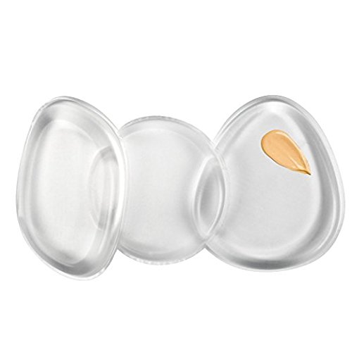 Silikon Make-up Schwamm MAIKEHIGH Silikon Sponge Puff Beauty Blender Applikator Set (3 Stück) - 2