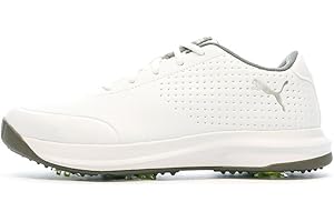 PUMA - Zapatos de golf blanco para hombre Fusion Tech blanco 40-1/2FR
