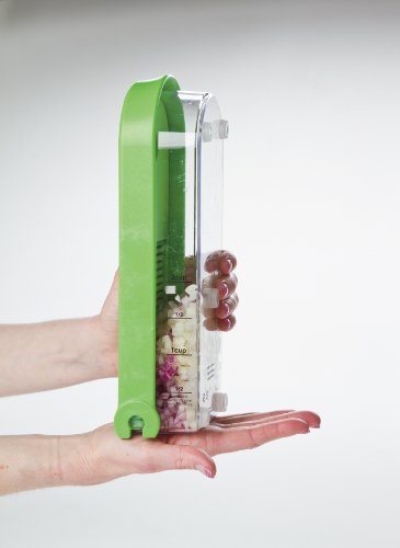 Progressive ONION CHOPPER Stainless Steal Blade 2 cup Capacity To Minimize Tears - 4