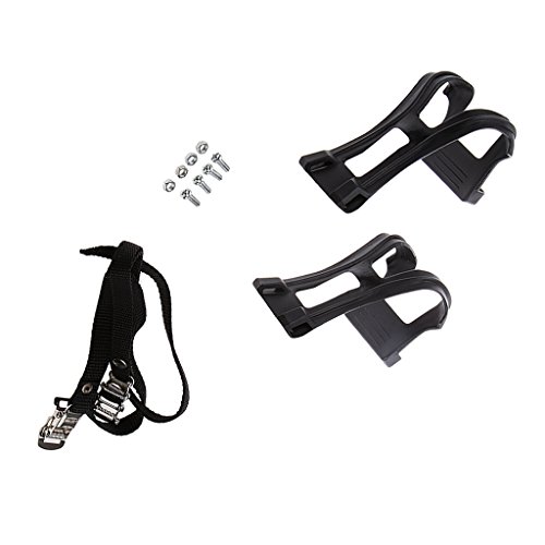 Correa De Banda Pies Fixie MTB Perro Bici Bicicleta Clips De Los Pies 