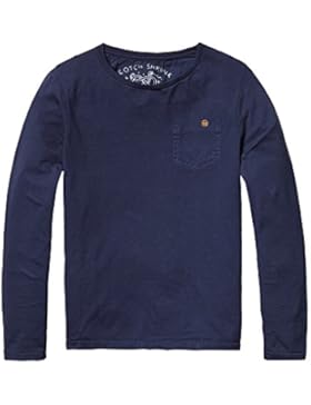 Scotch Shrunk Langarmshirt marine