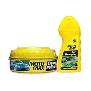 Motomax Mini Kit 1 Shining - Cream Polish 230 g, Car Shampoo 100 ml