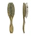 QYGZ Professional Handmade Natural Green Sandalwood Hairbrush with Wood Handle, Magic Detangling Hair Brush Scalp Massager for Fine Dry Thick Thin Long Coarse Frizzy Matted Knotted Hair