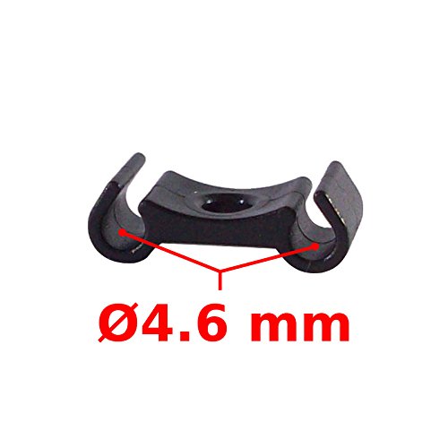 Kit de 2 Support guide gaine câble plastique vélo vtt vintage dérailleur frein