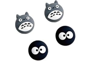 Viwind Thumb Grip Caps Compatible con Nintendo Switch/OLED/Switch Lite,Silicona Suave Joy-con Joystick Grip Cute 3D Analog Stick Cover