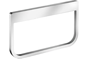 Keuco Moll Handtuchring (Farbe chrom, gerundete Kanten, Ring schwenkbar, für Badezimmer) 12721010000