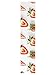 Produktbild Huella Deco Textures & Pictures Teppich Runner Mat Floor, Vinyl, 50 x 280 cm