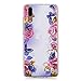 Produktbild Shinyzone Bunt Hülle für Huawei P20,Kreativ Schmetterling und Rose Muster Ultra Weich TPU Dauerhaft Schutzhülle für Huawei P20