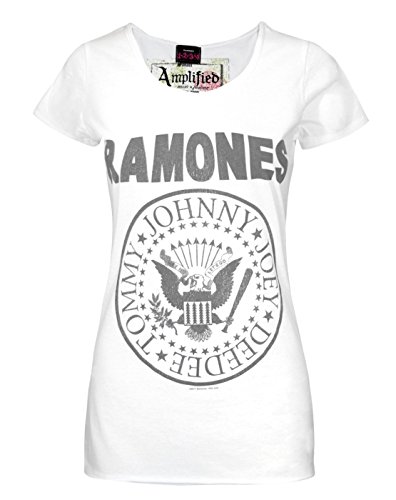 Mujeres - Amplified Clothing - Ramones - Camiseta (S)
