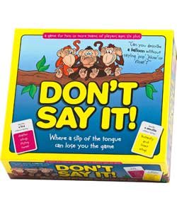 Preisvergleich Produktbild Don't Say It Board Game.