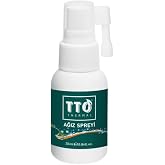 TTO Ağız (Oral) Sprey 25 Ml Ağız Kokusu, Yarası ve Boğaz Yanmasında (&Ccedil;ay Ağaci Yaği/Tea Tree Oil)