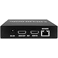 EXVIST H.265 1080P HDMI Video Encoder w/HDMI Loopout, HDMI to RTMP Encoder w/SD Card Slot Max.128G, DDNS HTTP RTMP RTSP TS UDP for IPTV Live Streaming to YouTube Facebook Vimeo
