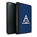 Produktbild Stuff4® PU-Leder Hülle/Case/Brieftasche für Apple iPad Mini 1/2/3 Tablet/Blau Muster/Heiligtümer Todes Inspiriert Kollektion