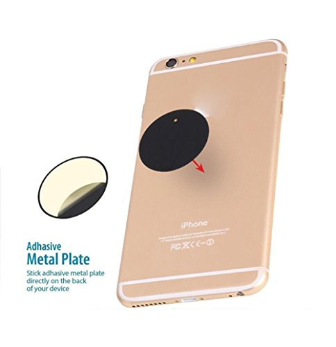 Haodou auto del telefono cellulare, supporto adesivo magnetico auto universale per iPhone 7Â 6S 6S Plus 6Â 6Â Plus 5S 5Â C se, Samsung S6Â S5Â Note 5Â 4Â 3, LG, HTC, Nokia e altri smartphone, dispositivi GPS