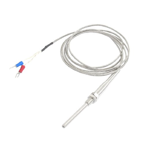 sourcingmap® K Type 0-800 Celsiusgrad Thermoelement Probe Sensoren 2M 6.6Ft