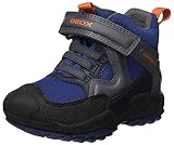 wasserfeste winterstiefel kinder test Futter: Mikrofaser Geox Jungen J New Savage Boy B ABX A Hohe Sneaker, Blau (Blue/Dk Grey C0002), 38 EU