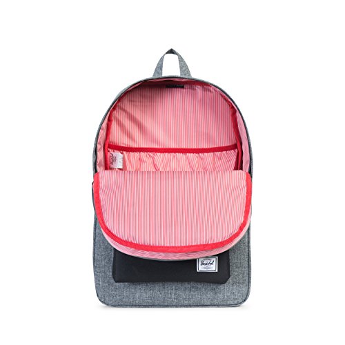 Herschel Heritage Rucksack  46 cm  21 5 L  Grey Black