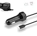 Produktbild Phone Star Kfz Auto Ladekabel und USB Port [Car Charger] Autoladegerät kompatibel mit iPhone XS, XS Max, XR, X, 8, 8 Plus, 7, 7 Plus, 6, 6s, 6 Plus, 6s Plus, Android Smartphones