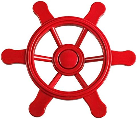 Swing King Pirate Wheel Playhouse Play Set Accessory Small 21.5 cm Red 2552015