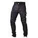 Produktbild Trilobite ACID SCRAMBLER Herren Motorrad Jeans Schwarz Protektoren Hose Hoch Abriebfest, 38166401, Größe 32/48