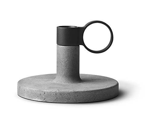 Menu 4756139 Kerzenhalter Weight Here, S, Höhe 10,3 cm, Durchmesser 14 cm für Standard-Kerzen