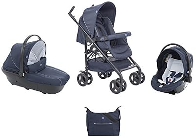 Chicco - 07079366640000 - Trio Sprint - Poussette - Blue Passion - Collection 2017