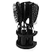 Hair Comb Mirror Holder Set - SODIAL(R) 5x Women Ladies Hair Brush Massage Comb Mirror Holder Set With Mirror and Stand