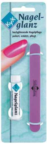 Kyx Nagelglanz 3,4 g mit Poliseur, 2er Pack (2 x 3.4 g)