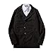Produktbild Herren Cardigan Coat,TWBB Einfarbig Mantel Lose Formal Passen Mit Knopf Outwear Pullover Persönlichkeit Lange Ärmel Hemd