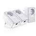 Produktbild TP-Link TL-PA4010PT KIT AV600 Powerline Netzwerkadapter (500Mbit/s, 1 Port, Steckdose, energiesparend, Plug & Play, kompatibel mit Adaptern anderer Marken, 3er Set) weiß