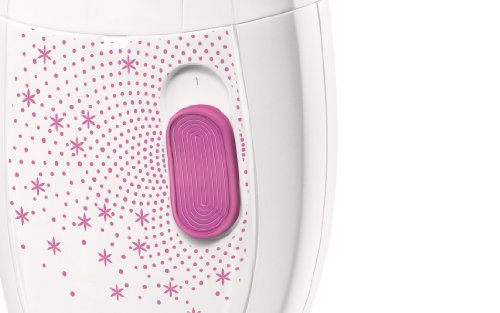 Philips Satinelle Epilierer Inklusive Ladyshaveaufsatz HP6419/02, Weiß - 4