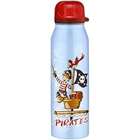 Alfi Cantimplora Hermética IsoBottle, Diseño de Piratas, Azul, Acero Inoxidable, 0,5l, 5337643050