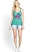 Brave Soul Printed Vest In Jade Size 12