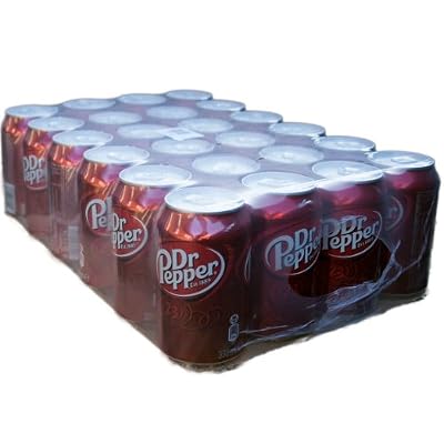 Dr. Pepper - Boisson gazeuse - Pack 24 canettes x 33cl