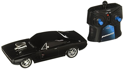 Jazwares 97044 Fast and Furious  RC Dom' S 1970 Dodge Charger, Escala 1/24