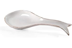 GICOS IMPORT EXPORT SRL Poggiamestolo porta mestolo cucina in ceramica decoro marino 26 * 9 * 3 cm ord-777240