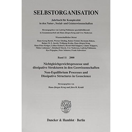 [PDF] Download Selbstorganisation. Jahrbuch für Komplexitát in den Natur-- Sozial- und Geisteswissenschaften. Band 11 (2000). Nichtgleichgewichtsprozesse und ... und Geisteswissenschaften; Jb Selbst 11) Kostenlos